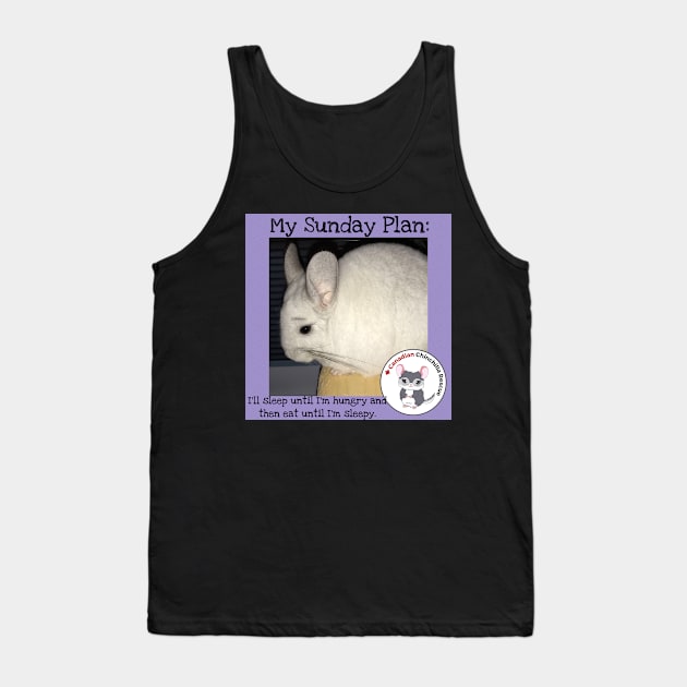 Chinchilla inspirational thoughts Tank Top by canchinrescue